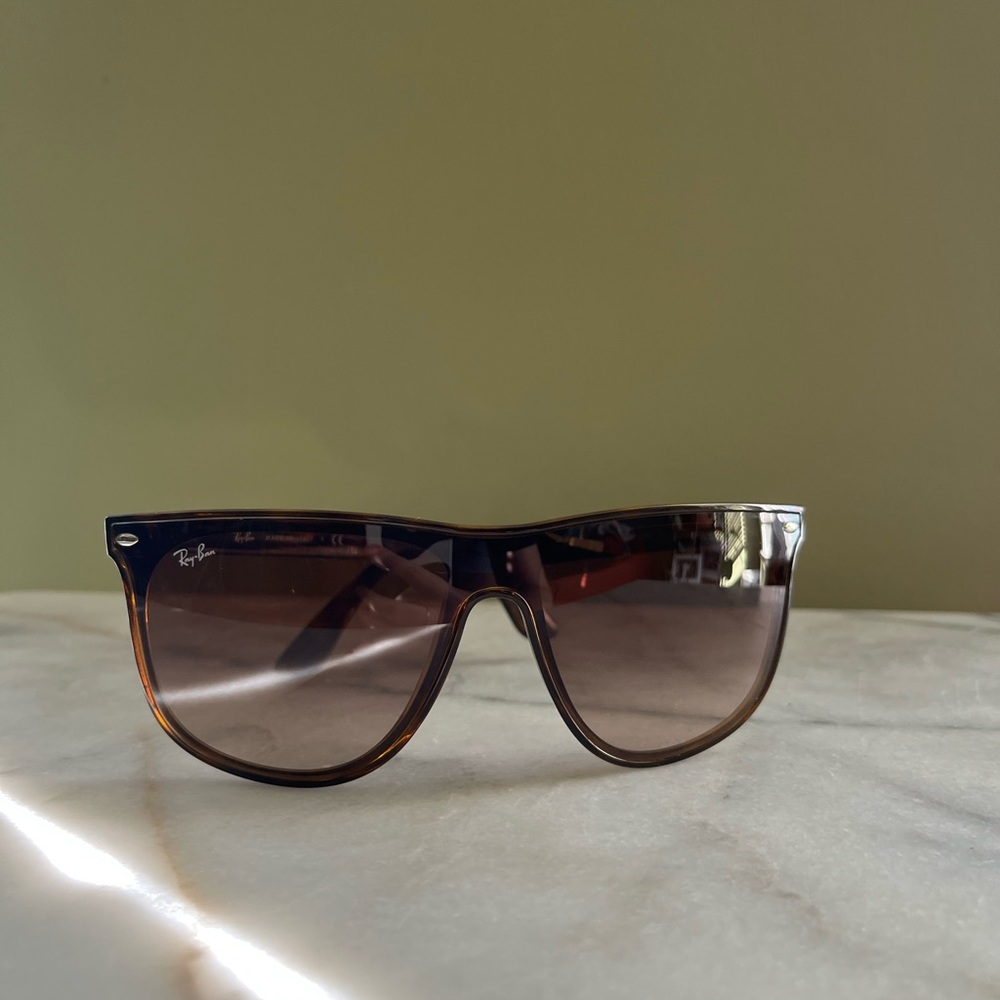 Ray-Ban Blaze Meteor Sunglasses in Brown